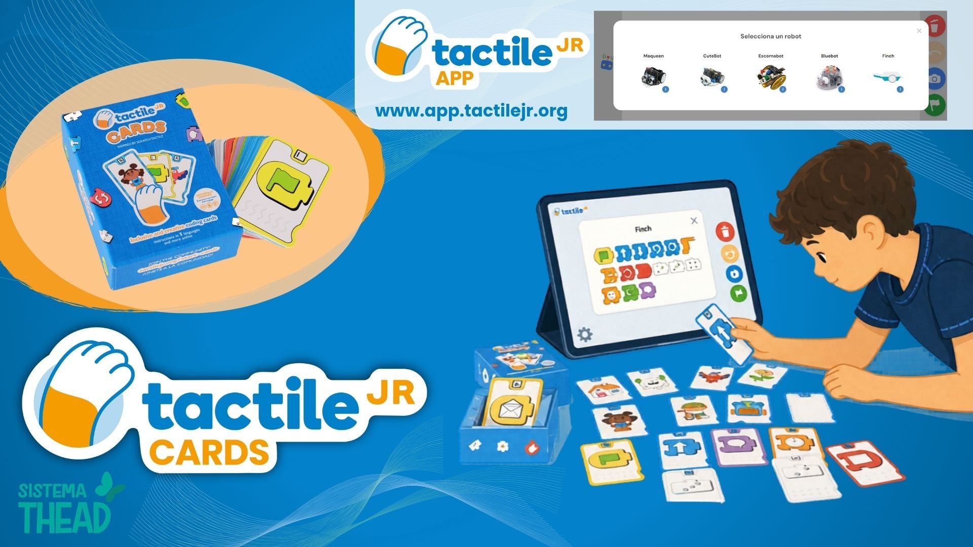 Pack 6 - Tactile Jr CARDS