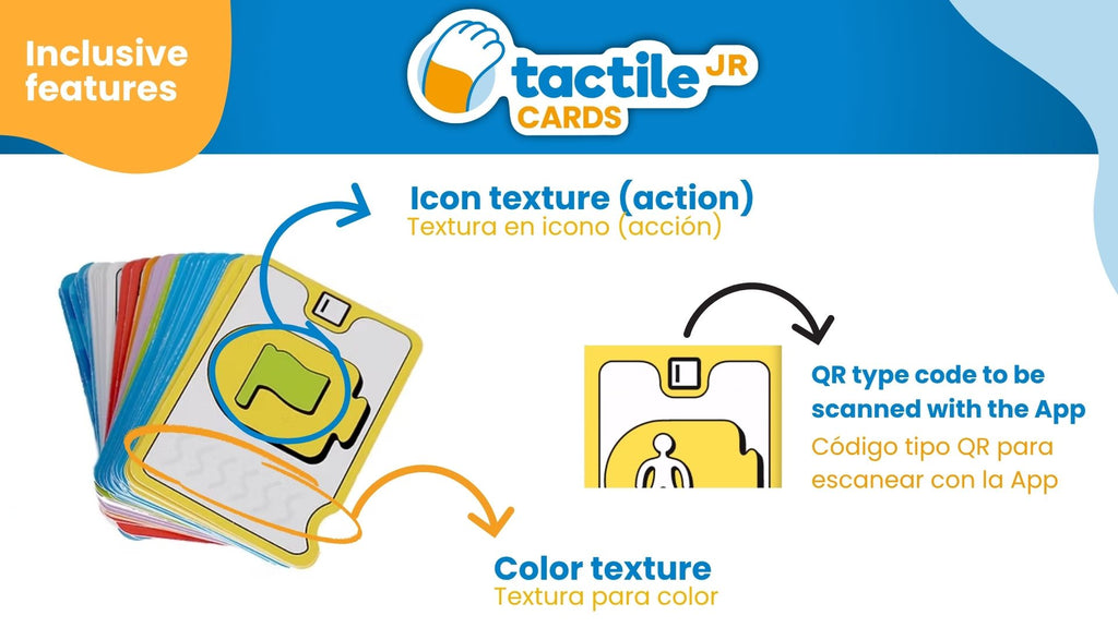 Pack 6 - Tactile Jr CARDS