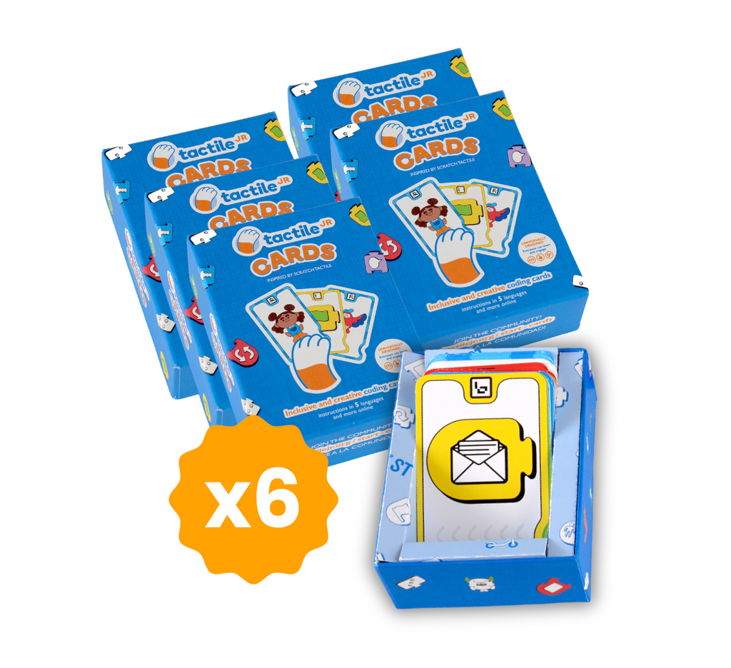 Pack 6 - Tactile Jr CARDS